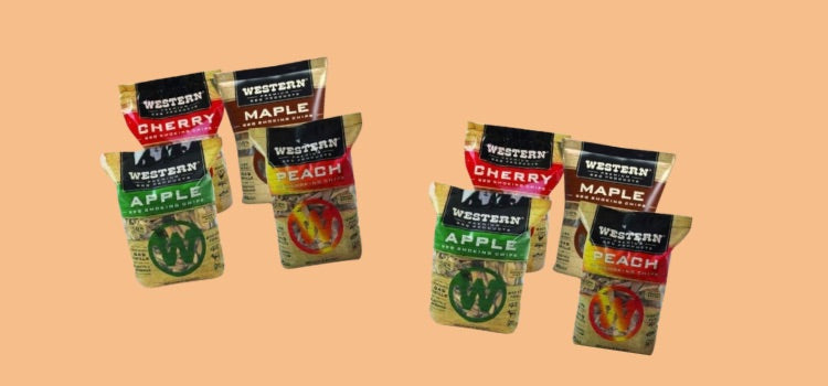 WESTERN - Four Pack Of Smoking Wood Chips