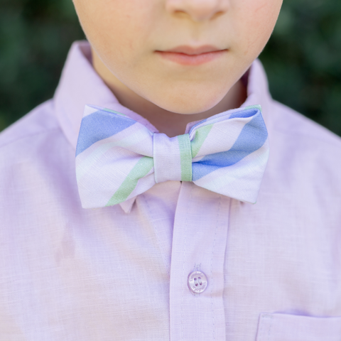 Positano Boy Bow Tie - Stripes