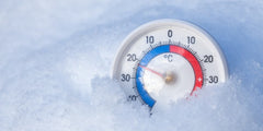 TEMPERATURE GAUGE. Avoid cold temperatures when using epoxy