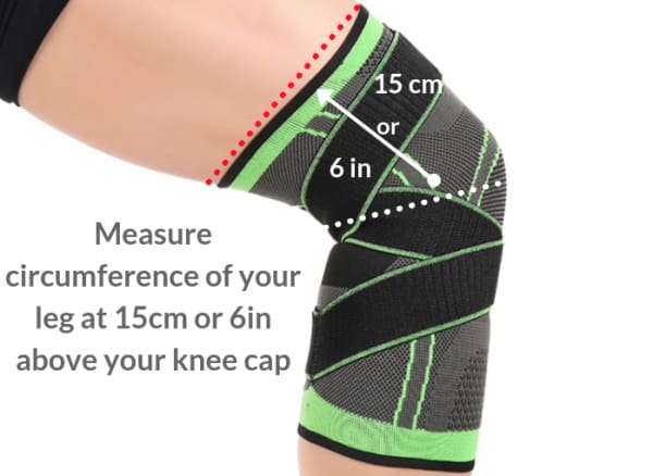 3D Knee Compression Pad