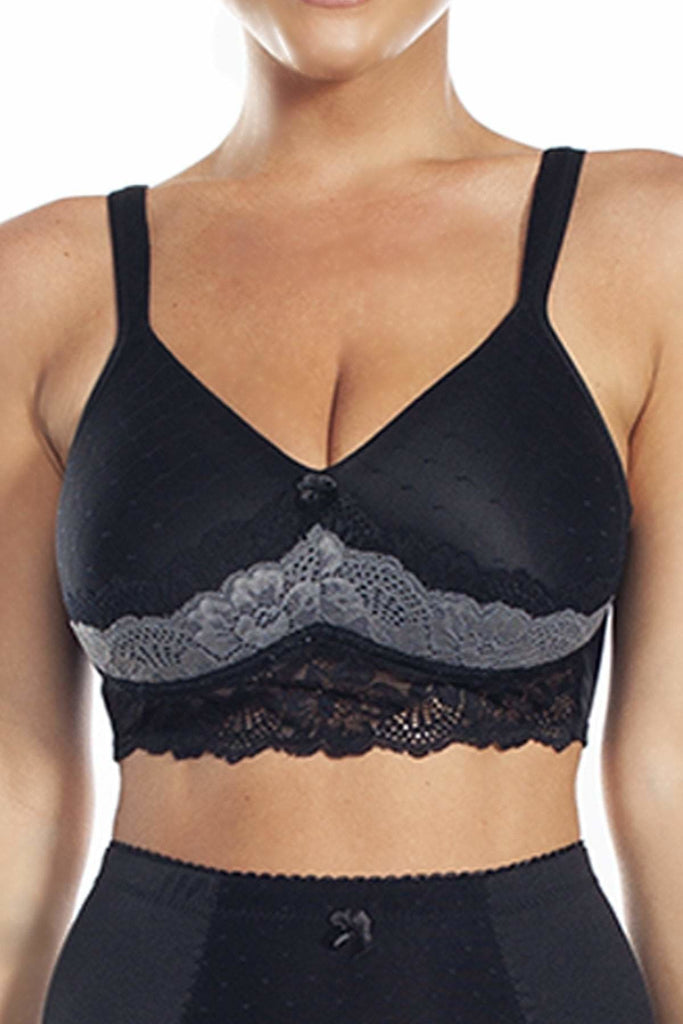 Molded Cup Bra with Lace Detail, Bras
