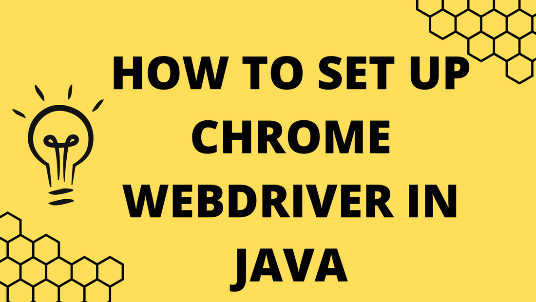 How to set up chrome webdriver in selenium java