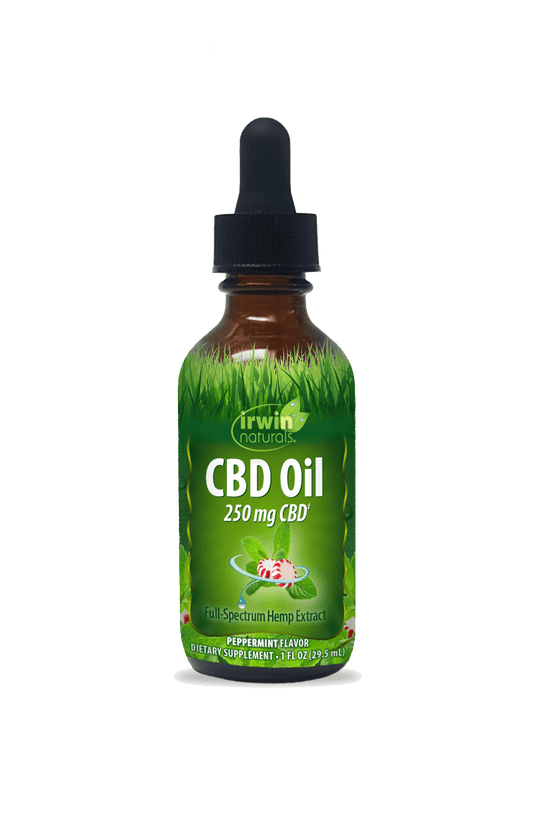 CBD Oil - 250 mg from Full Spectrum Hemp – Irwin Naturals