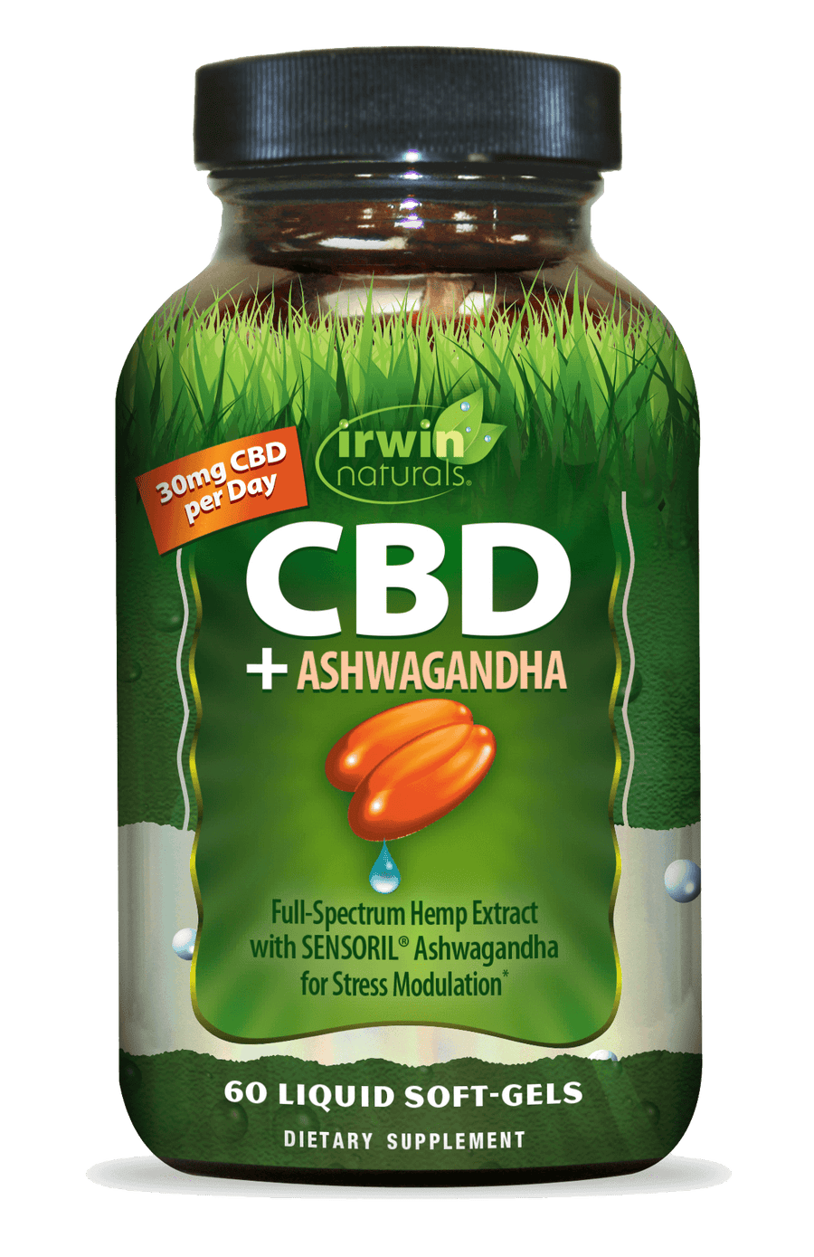 Irwin Naturals Cbd Ashwagandha Cbd Soft Gel By Irwin Naturals