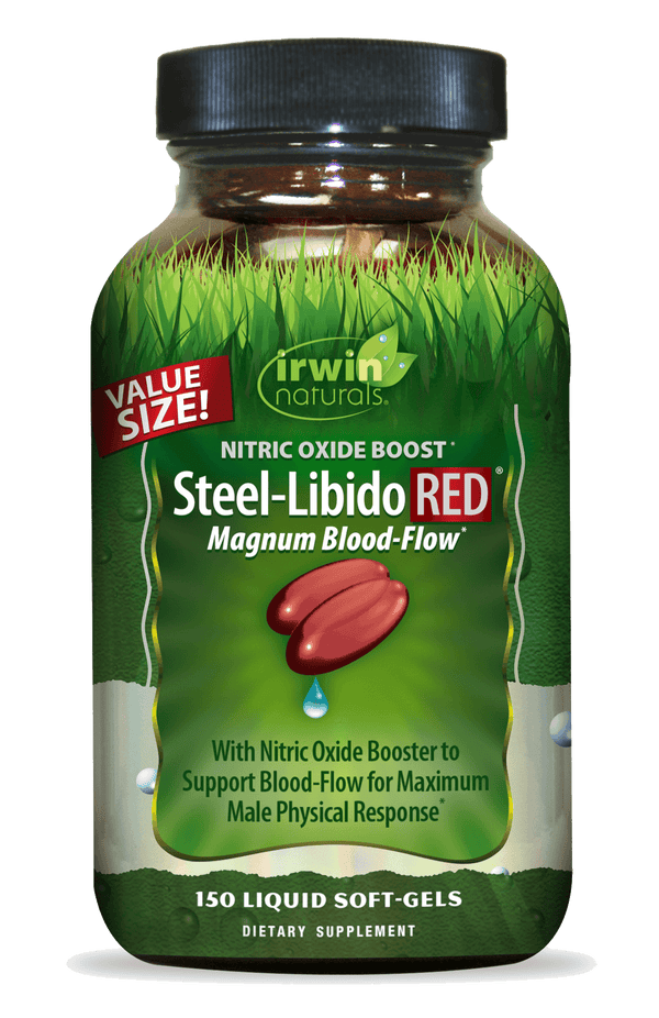 Irwin Naturals Steel Libido Red® With Nitric Oxide Boost Irwin Naturals 8450