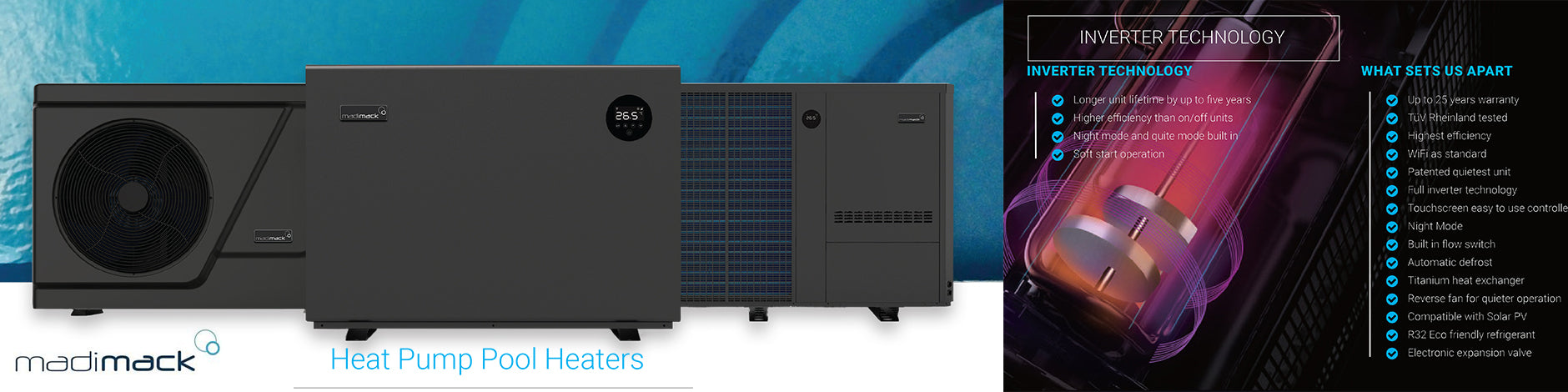 Madimack Pool Heat Pumps | Gold Coast