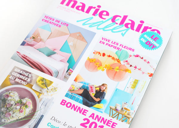 Fleurs en papier Adeline Klam - Marie Claire Idees