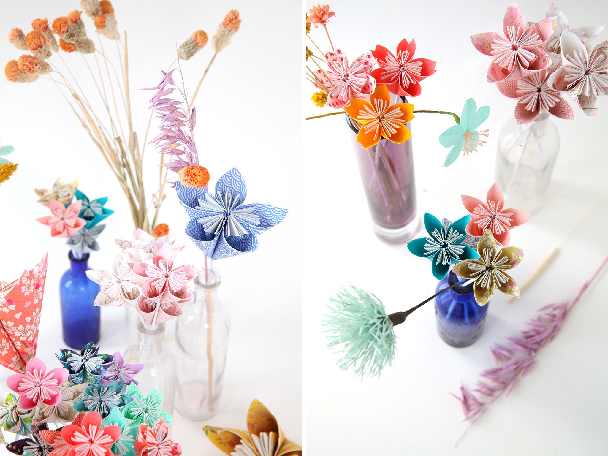 Le Goût du Papier - Atelier ADULTE / Bouquet de fleurs en origami samedi 10  avril 2021 de 10h30 à 12h30 Avec Aurore de Atelier sameye apprenez à  réaliser cette fleur que