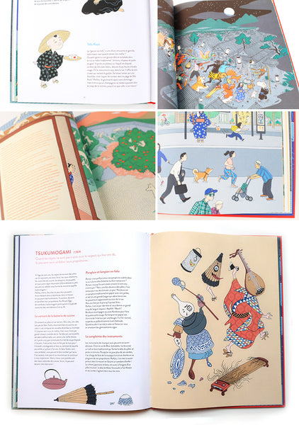 Japanese creatures: the new book by Sandrine Thommen.