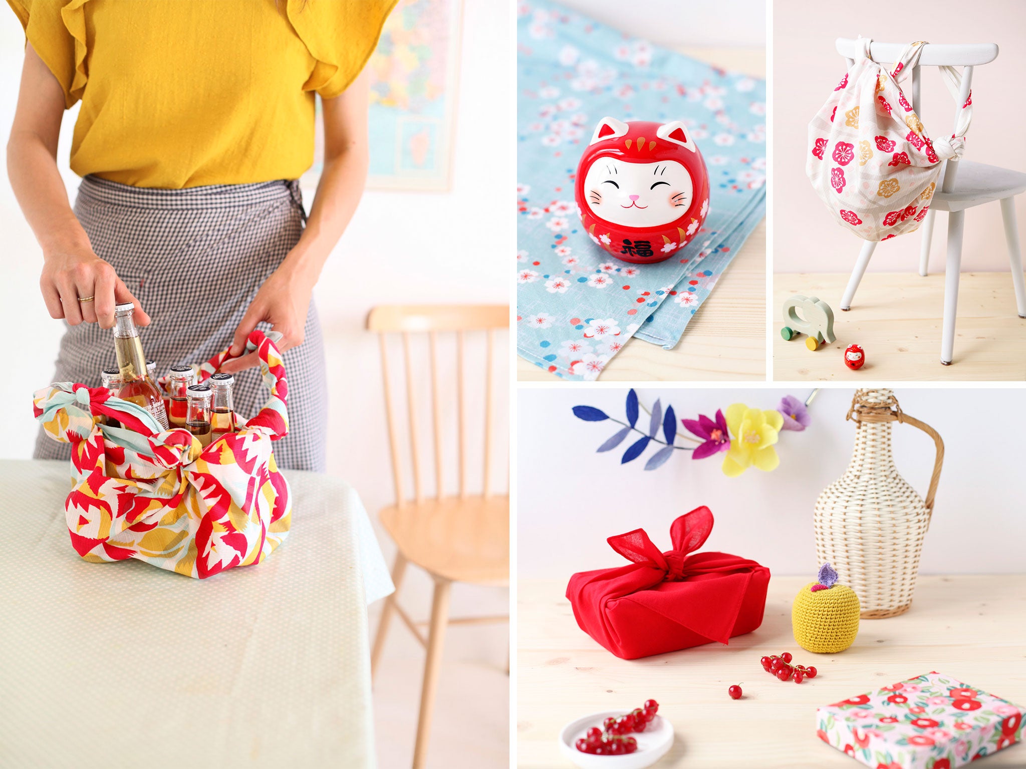 photos-ambiance-coloree-rouge-utilisations-furoshiki-article-blog-livre-atelier-furoshiki-decouvrir-art-japonais-pliage-tissu-adeline-klam