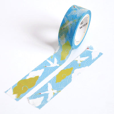 Masking tape à motifs métallisés - 6 rouleaux - Adhésifs colorés