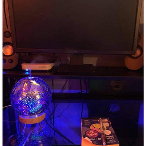 Customer image Modern Alchemy crystal ball aroma diffuser on desk