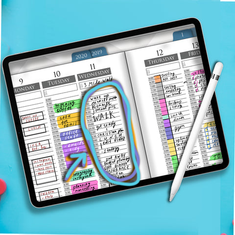 Digital iPad Planning - Journaling
