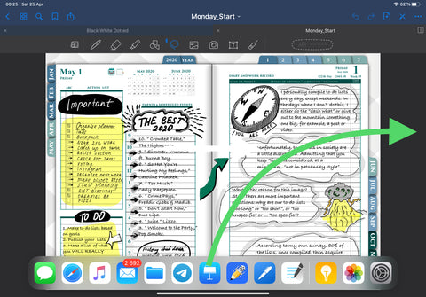 Goodnotes with keynote