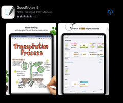 GoodNotes 5 app for note-taking in ipad ipadplanner.com