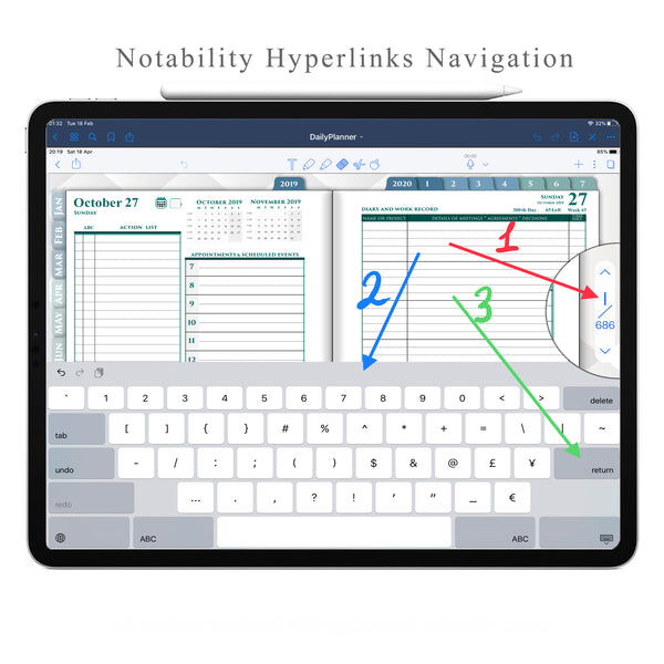 How to use Hyperlinks in Notability