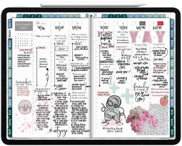 Digital Hobonichi Planners for GoodNotes