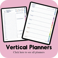digital vertical planners for notability
