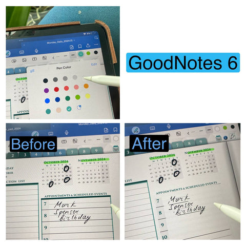 GoodNotes 6 white pen tips and tricks
