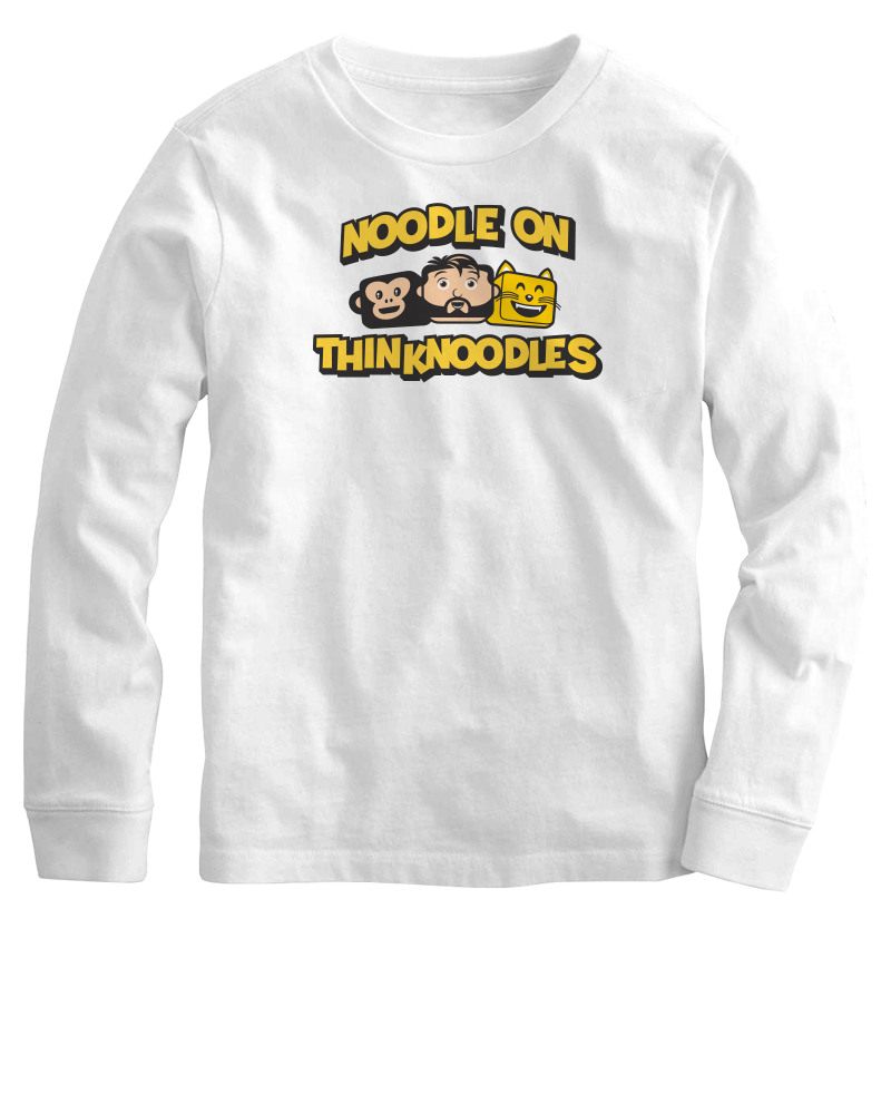 Noodle On Emoji Long Sleeve Tee Shirt Merchmore - got root roblox t shirt transparent