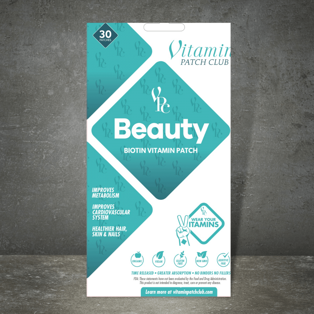 One Month Beauty Patch (Biotin, Vitamin B7) - Vitamin Patch Club product image