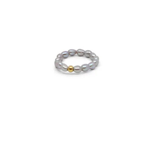 Lulu - Freshwater Pearl Stretch Ring