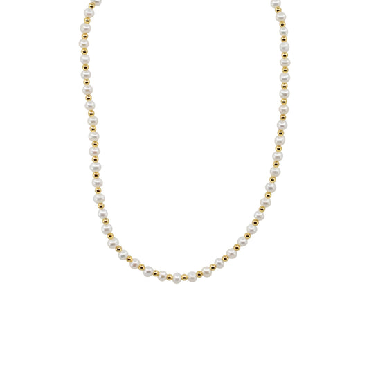 Jennifer All Baroque Freshwater Pearl Necklace