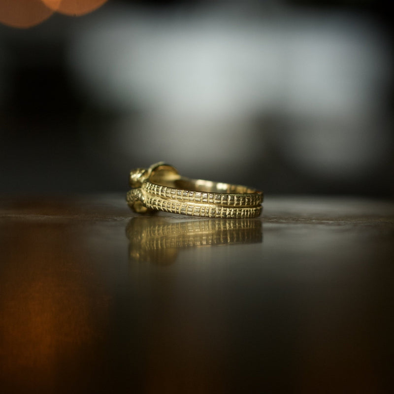 18K GOLD SNAKES RING – Dirty Paradise