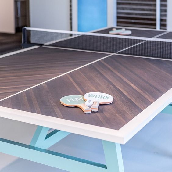 Venture - Mallorca - Modern Luxury Ping Pong Table – Game Table Champ