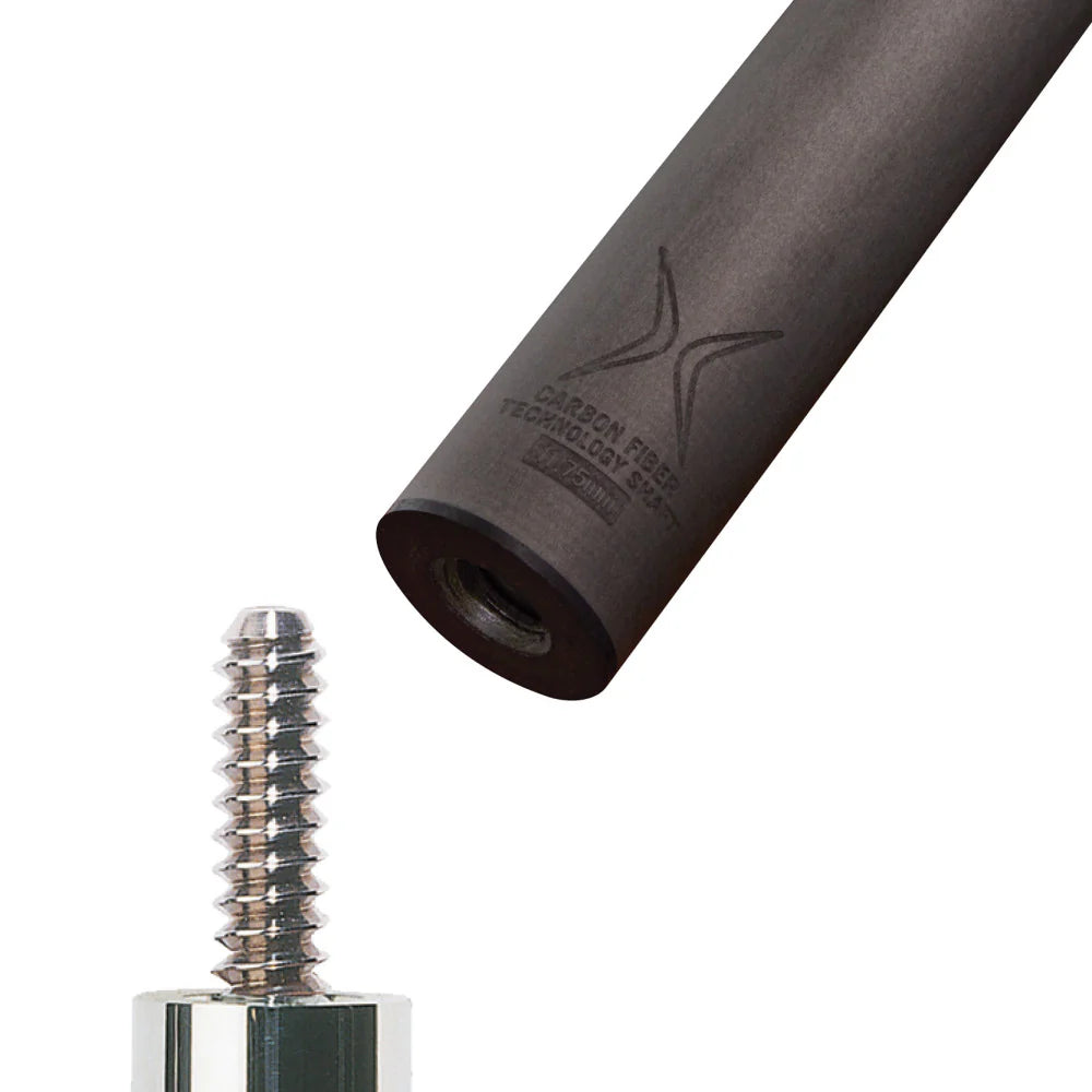 Pure X Carbon Fiber Pool Cue Shaft by Cue & Case