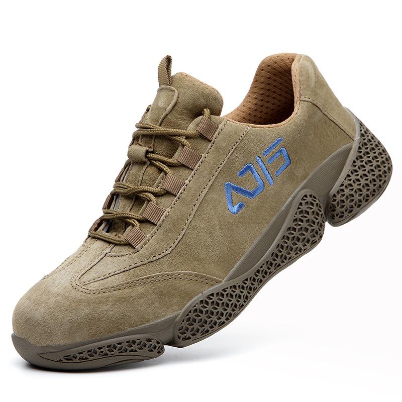 Wear-proof Safety Shoes for Men, Suede 