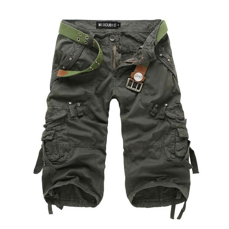 calf length cargo shorts