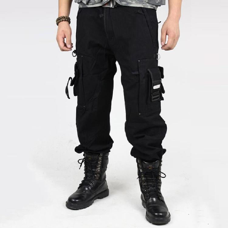 cargo pants combat boots