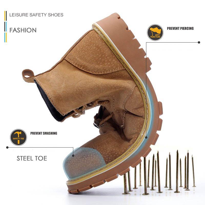 puncture proof steel toe boots