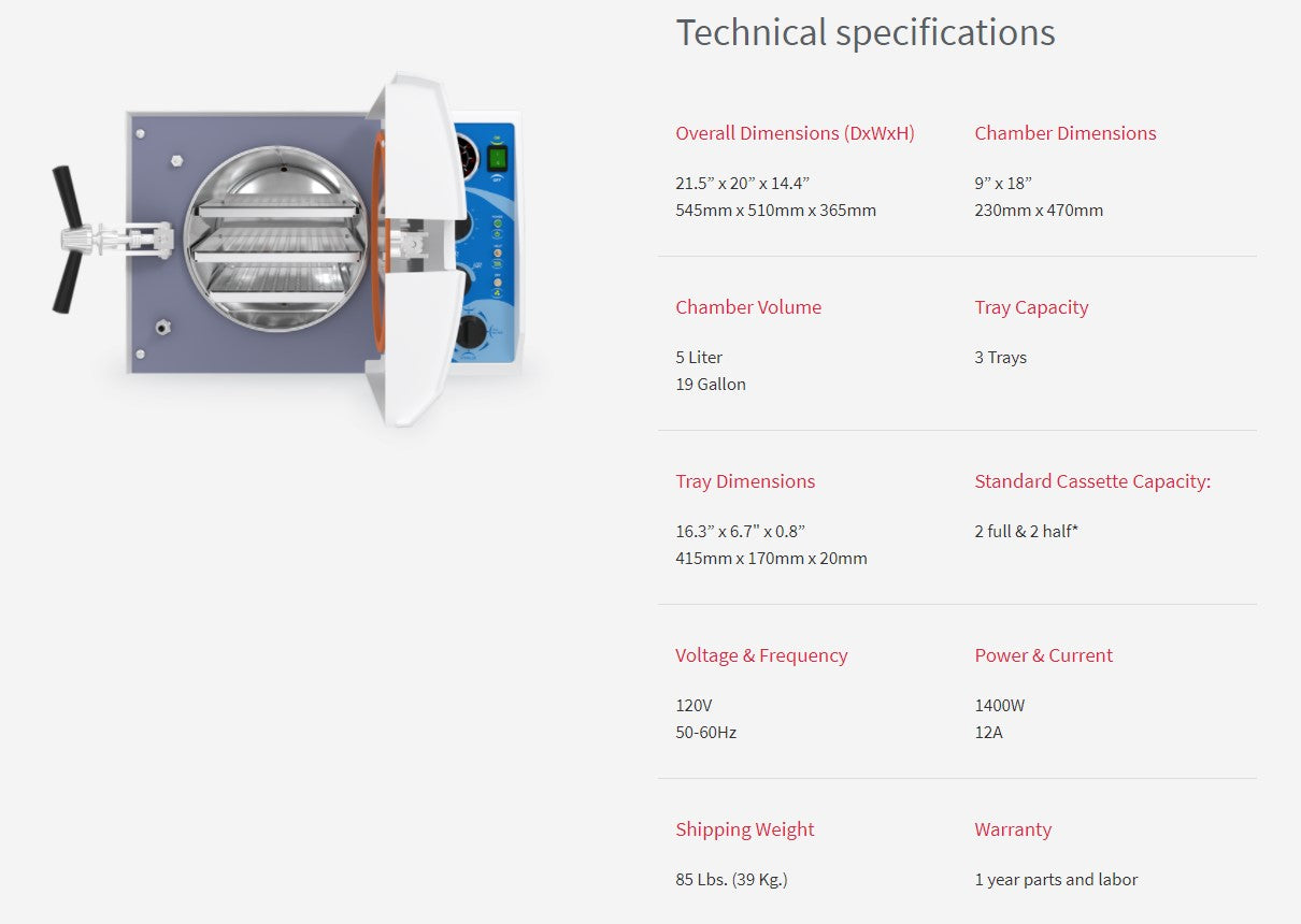 2340M Autoclave