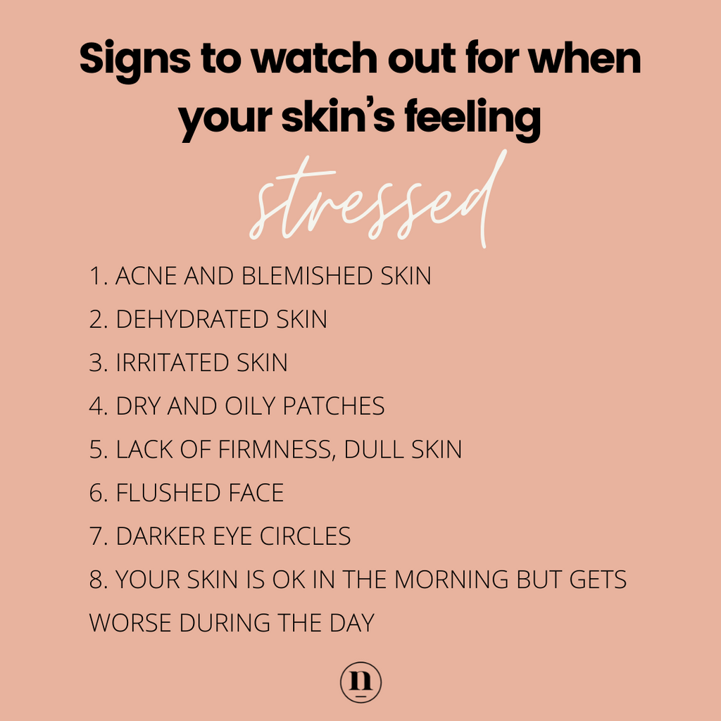Native Essentials Signs your skin is stressed