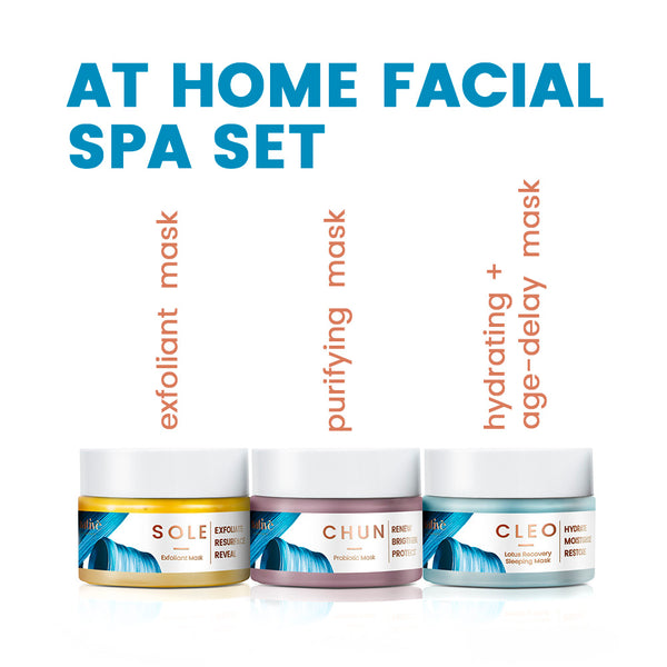 Native Essentials Skincare At Home Facial Mask Set