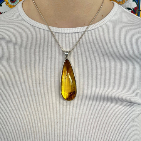Baltic Amber Pendant Unique Jewellery New Zealand