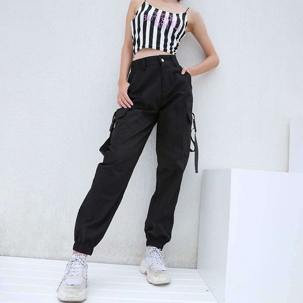 casual high waisted trousers