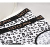 White Leopard Print Cotton Couple Underwear-Man & Women‘s Undies-Boys' Briefs & Girls’ Panties-Husband & Wife's Gift | Pinklouds