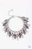 Triassic Trade Route Purple Paparazzi Necklace Cashmere Pink Jewels