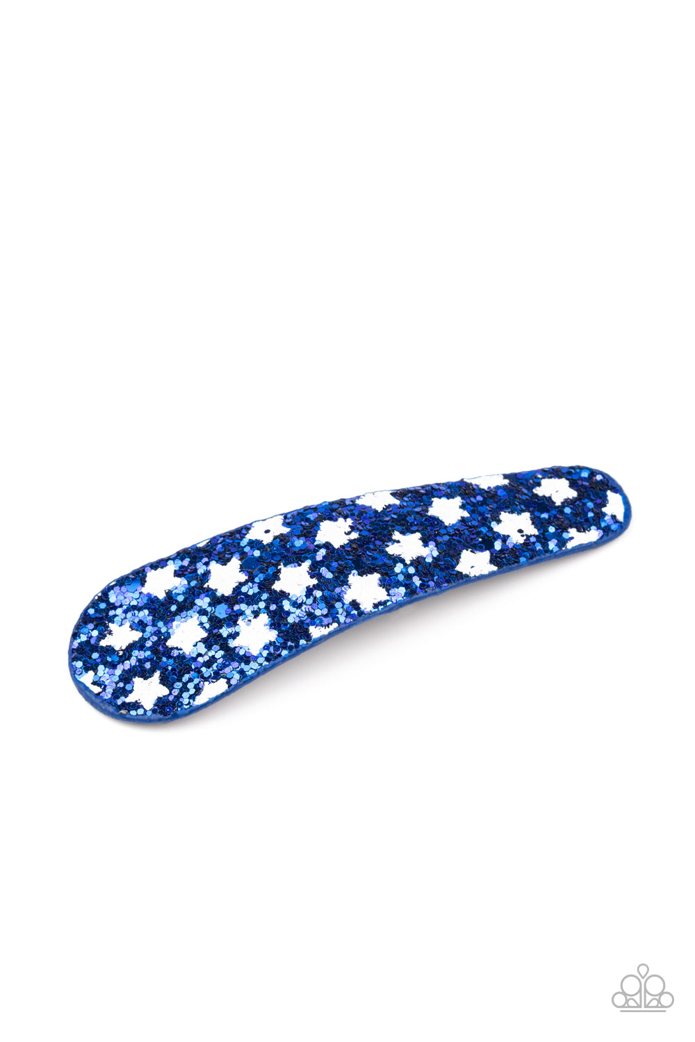 All American Girl Blue Hair Clip Paparazzi Accessories 3d Jewelz