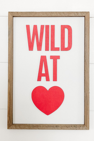 Wild at Heart - Plaid Design