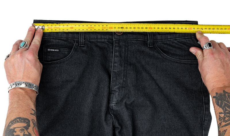How to measure jeans