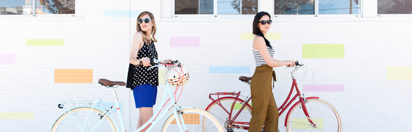 ladies bicycle with basket