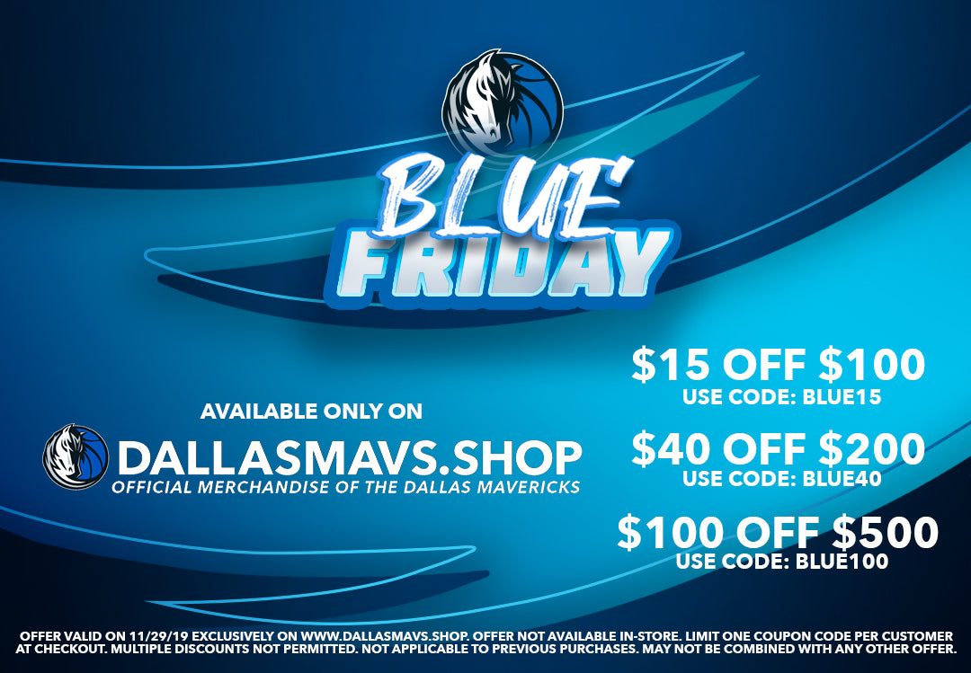 Blue Friday Dallasmavs Shop
