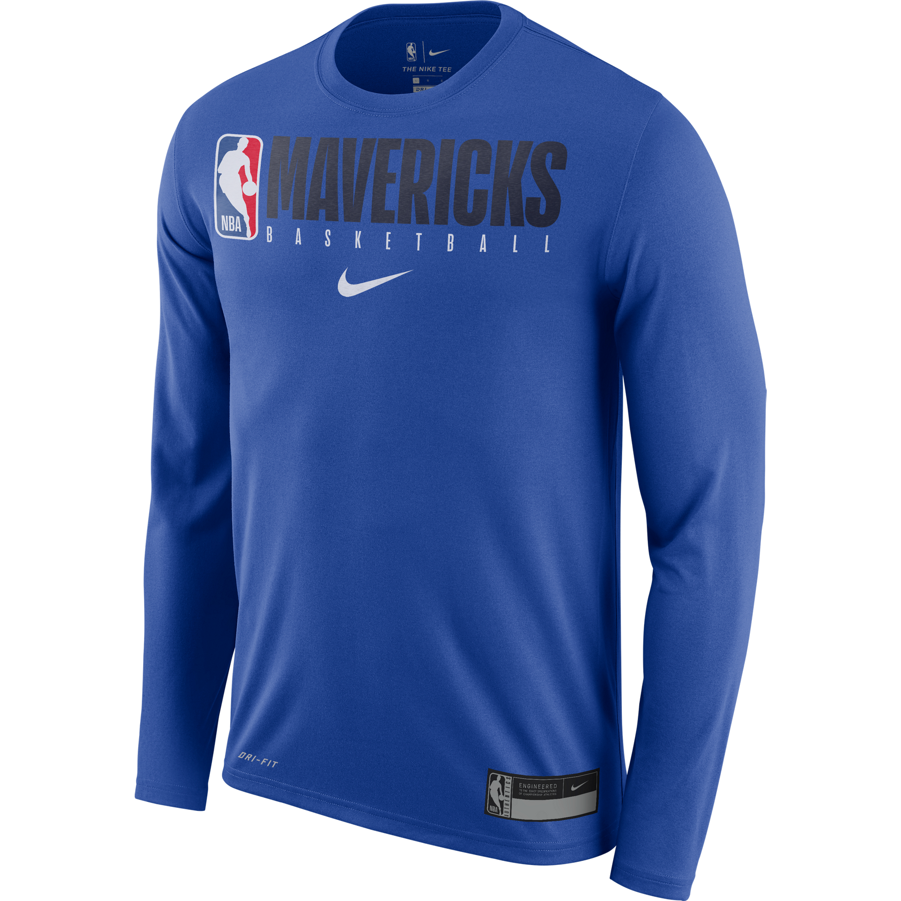 Men's Nike Blue Dallas Mavericks 2023/24 Sideline Legend Performance Practice T-Shirt Size: Small