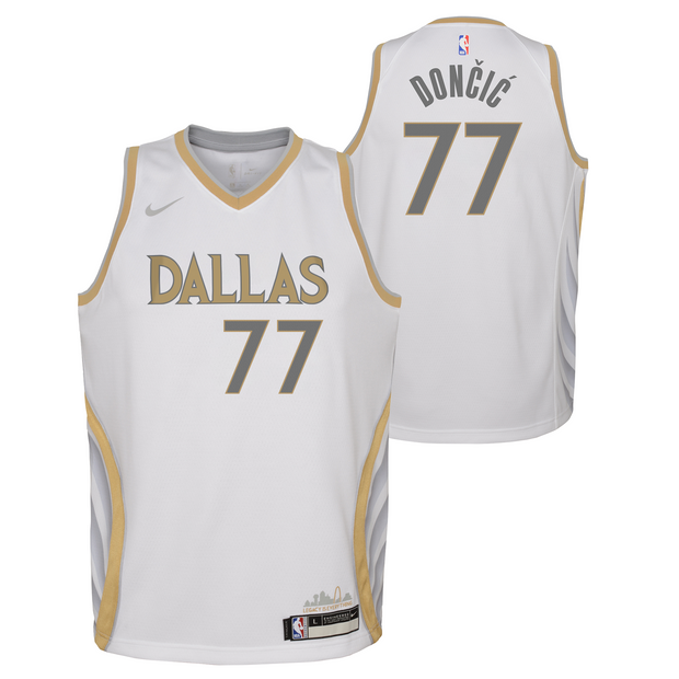 youth luka doncic city edition jersey