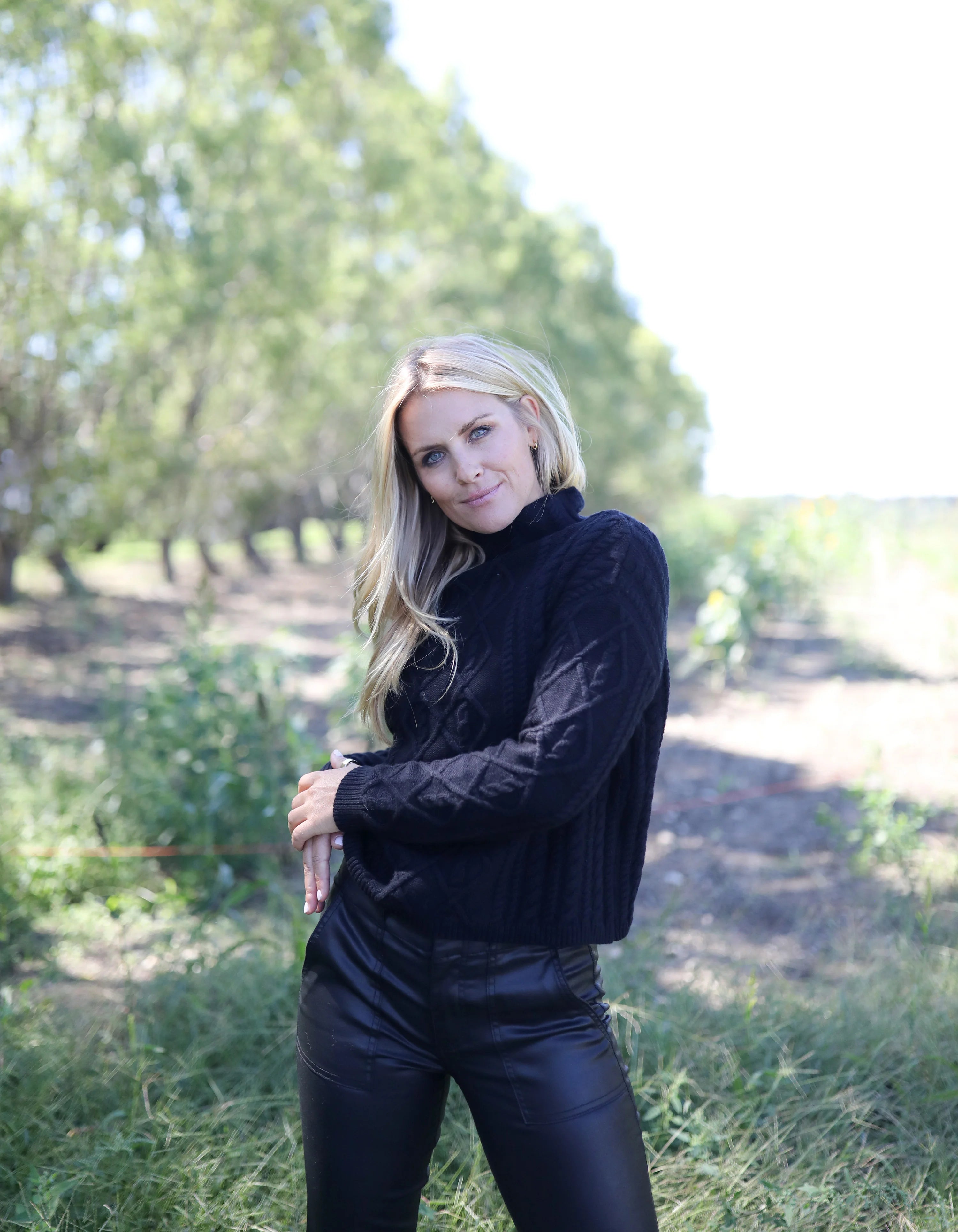 The Trudy Turtleneck | Blacklead