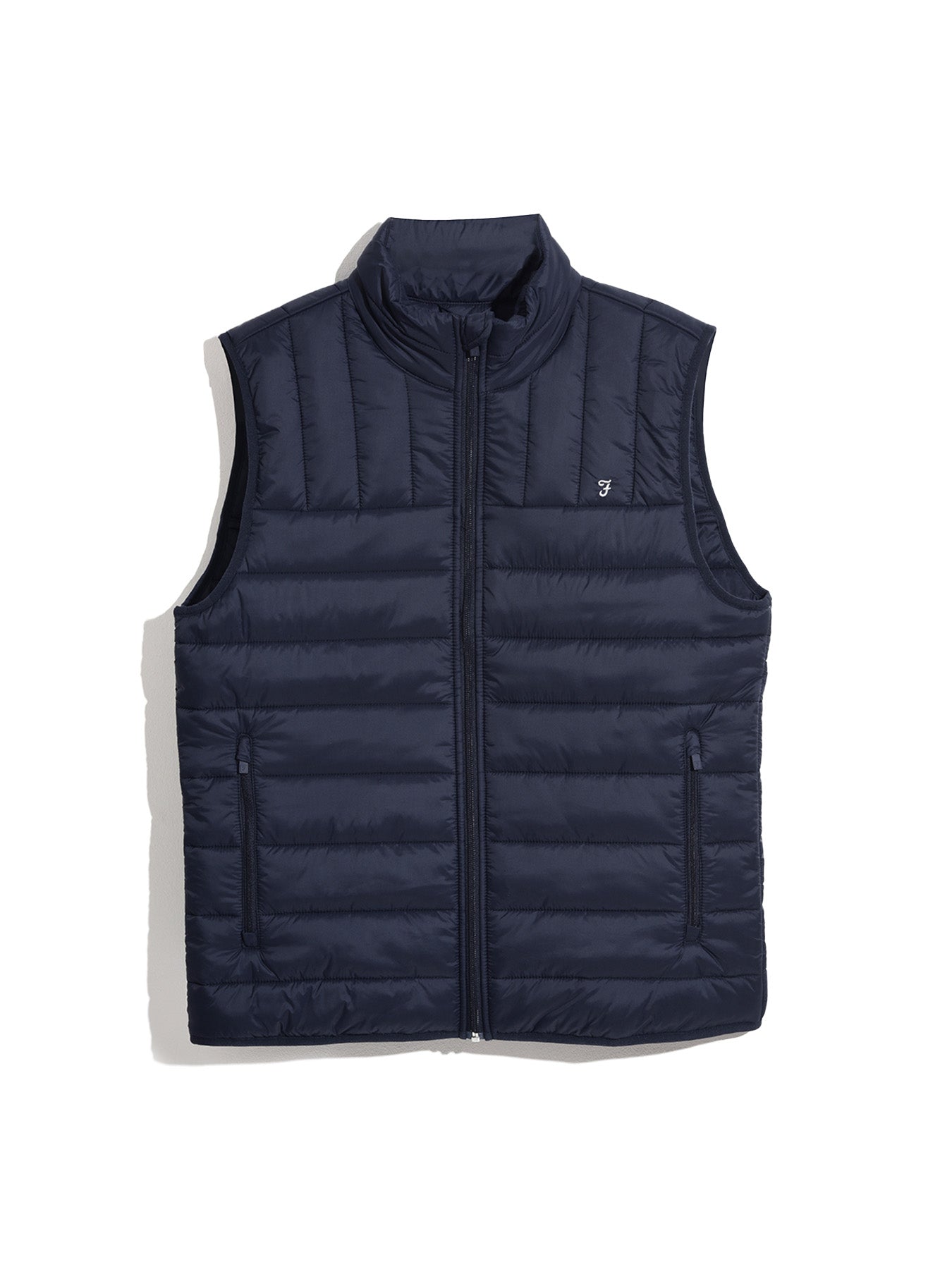 View Arsenal Wadded Gilet In True Navy information